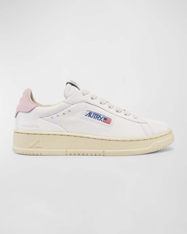 Dallas Low-Top Bicolor Leather Sneakers